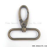 Vintage Strap Snap Hook Custom Plating Brass Oval Clasp Hardware