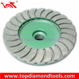 Turbo Wave Diamond Grinding Cup Wheel