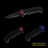High Quality Black Gift Folding Knife (#3529)