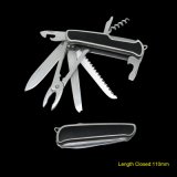 Multi Function Pocket Knife with Aluminium Handle (#6181)