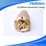 Symmetric Casing O. D 89mm Top Hammer Drill