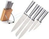 Professional 5 PCS Kitchen Knife Sets in Wooden Holder (A14)