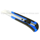 Manual Blade Lock Utility Knife with 3 Blades (381022B)
