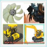 Sickle Blade Cooling Fan for Engineering Machinery