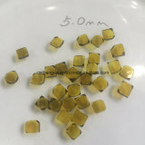 Hpht Yellow Single Crystal Diamond Plate 4*4