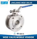 One Piece Ball Valve with Flanged End