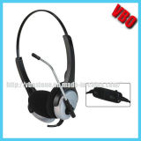 Headphone for Call Center, Telephone Headset with Rj Jack