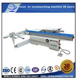 Sliding Table Saw for Woodworking with Handles for Adjusting Height and Angles