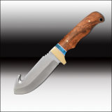Hunting Knife Tactical Knife with Leather Sheath