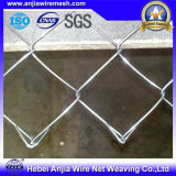 PVC Coated Galvanized Iron Wire Mesh Chain Link Fence
