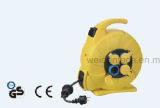 Automatic Reeling Back Euro Power Cable Reel, IP44