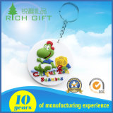 Customized 2D/3D on One Side Soft PVC Keychain