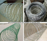 980mm Roll Diameter Galvanized Razor Barbed Wire Mesh for Fence