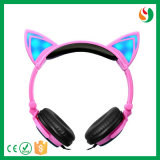New Invention Cute Shape LED Light Ears Good Audio Headphones