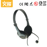 Hz-404 Top Sale Cheapest Portable Stereo Computer Headset with Microphone