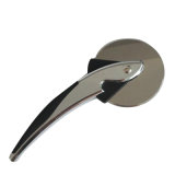 Zinc Alloy Handle Stainless Steel Round Blade Pizza Knife