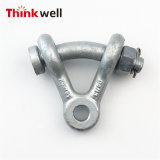 Forged Steel Galvanized Ball Y Clevis Power Line Hardware