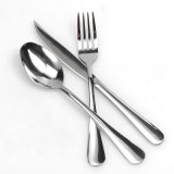 304 Stainless Steel Coating Satiny Cutlery Set Resins Handle Spoon Fork Knife Set