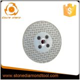 Electroplated Diamond Saw Blade Cutting Disc with Flange