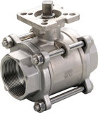 Stainless Steel ISO5211 Pad 3PC Ball Valve