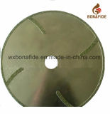 Electroplated Diamond Continuous Cutting Blade with Reinforcing Rib