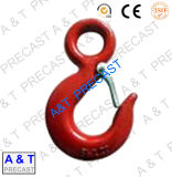 Carbon Steel Eye Hook with Safety Latch, 320c, Lifting Hooks