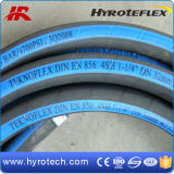 SAE 100r12 Rubber Hydraulic Hose Pipe/Mangueras DIN En856 4sh