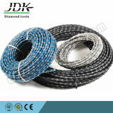 11.5mm Rubber Coated Diamond Wire Saw for Stone Quarry and Reinforce Concrete Cutting