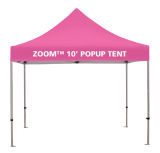 10FT Pop up Tent Share Custom Printed Aluminum Hardware