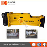 Silent Type Hydraulic Excavator Hammer with Chisel 140mm