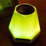 Colorful LED Portable Wireless Bluetooth Mini Speaker with Alarm Clock
