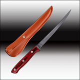 High Carbon Fish Knife with Wood Handle