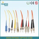 High Quality Fiber Optic 10g 50/125 Om3 Multimode Patch Cables with Various Connectors Types