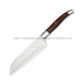 Luxury Stainless Steel Laguiole Chef Knife with Pakka Wood Handle (SE-112)