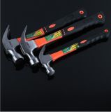 High Quality Carbon Steel Claw Hammer with Plastic Coating Handle