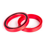 Custom Wear Resistant Silicone Rubber U Cup Rod Gasket Seal O Ring for Machine Tool