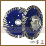 Diamond Segment-Protected Saw Blade for Stone Cutting