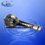 Triclamp Butterfly Valve Sanitary Stainless Steel