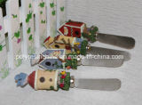 Polystone/Resin/Polyresin Knife with Christmas Gifts for Kitchen Decor