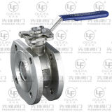 Wafer Thin Ball Valve with Direct Mounting Pad (PSQ72F-16P)