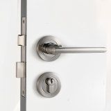 Door Hardware Zinc Alloy Single Cylinder Mortise Lever Door Lock for Commercial Buildings