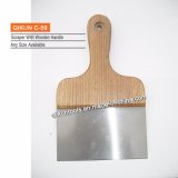 C-59 Construction Decoration Paint Hardware Hand Tools Erasing Knife with Wooden Handle