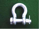 Marine Rigging Hardware E. Galvansized/Ss304/Ss316 European Type Large Bow Shackle