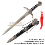 European Knight Dagger The Officer Sword Dagger Historical Dagger 56cm HK2-09b