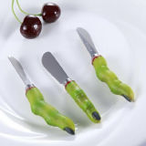 Halloween Stainless Steel Cheese Knife with Polyresin Handle