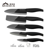 China Facotry Mirror Black Blade Ceramic Knives in Various Size