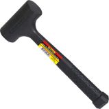 2lb Dead Blow Rubber Hammer with Steel Shot Inside for Woodworking