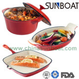 Carbon Steel Enamel Stock Pot+ Roaster+Frying Pan/Cookware Set