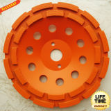 Segment Double Row Cup Grinding Wheel for Concrete, Masonry, Stone,