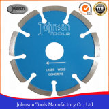 115mm Laser Diamond Concrete Saw Blades for Fast Cutting Cured Concrete